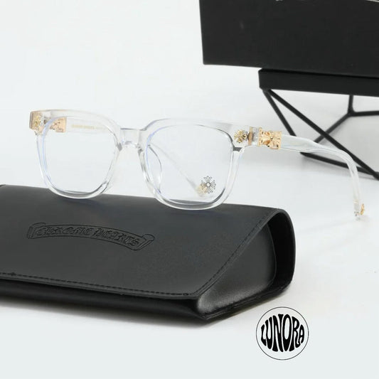 Lunora Frame (clear and gold)