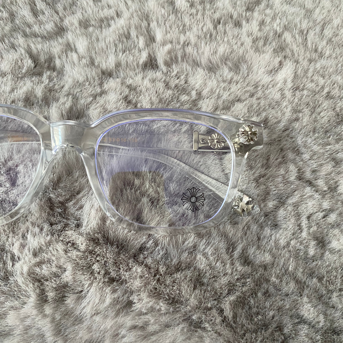 Lunora Frame (clear and chrome)