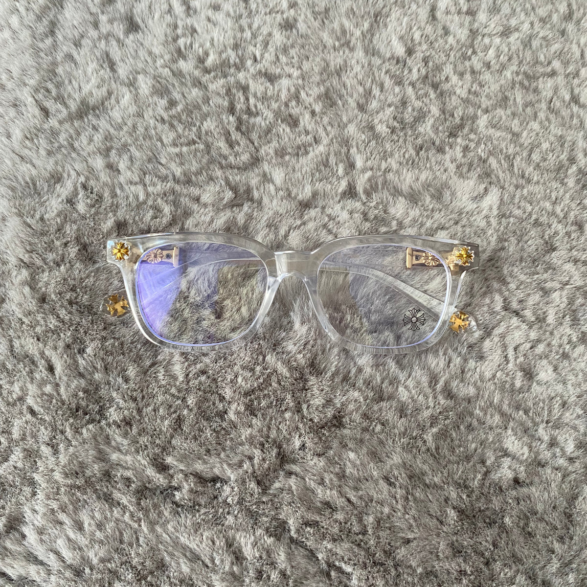 Lunora Frame (clear and gold)