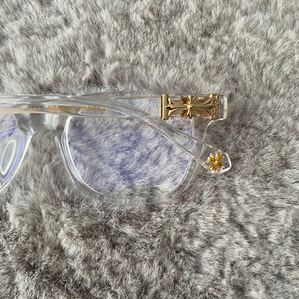 Lunora Frame (clear and gold)